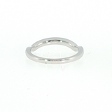14k White Gold 0.10 ctw Band Women's Diamond Wedding Band