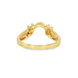 14k Yellow Gold Women's Diamond Wrap