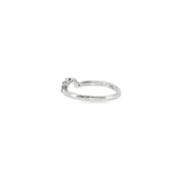 14k White Gold 0.07 ctw Women's Diamond Wrap