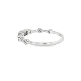 14k White Gold 0.25 ctw Vintage Inspired Women's Diamond Ring