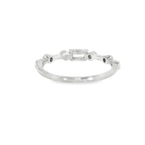 14k White Gold 0.25 ctw Vintage Inspired Women's Diamond Ring