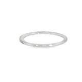 14k White Gold 0.093 ctw Multi-Stone Women's Diamond Wedding Band