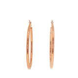 14k Rose Gold Large Hoop 34mm Earrings