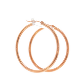 14k Rose Gold Large Hoop 34mm Earrings