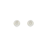 14k Yellow Gold 8mm Stud Pearls Earrings