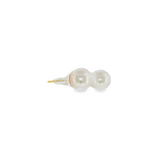 14k Yellow Gold 8mm Stud Pearls Earrings