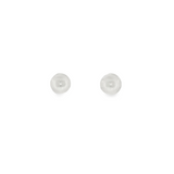 14k White Gold 7mm Pearls Earrings
