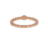14k Rose Gold Pearl Ring