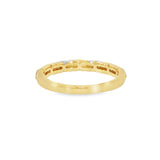 14k Yellow Gold 0.25 ctw Multi-Stone Women's Diamond Wedding Band