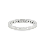 14k White Gold 0.50 ctw Multi-Stone Women's Diamond Wedding Band