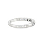 14k White Gold 0.50 ctw Multi-Stone Women's Diamond Wedding Band