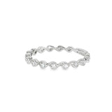 14k White Gold 0.16 ctw Vintage Inspired Women's Diamond Wedding Band