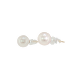 14k Yellow Gold 6mm Pearl Earrings