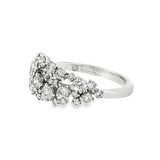 14k White Gold 1 ctw Multi-Stone Women's Diamond Ring