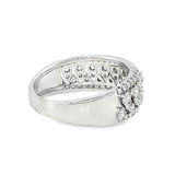 14k White Gold 1.08 ctw Vintage Inspired Women's Diamond Ring