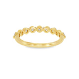 14k Yellow Gold 0.70 ctw Shared Prong Diamond Band
