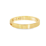 14k Yellow Gold 0.20 ctw Channel Set Diamond Band