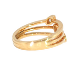 14k Yellow Gold 0.24 ctw 3 Stone Women's Diamond Ring