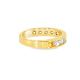 14k Yellow Gold 1.00 ctw Channel Set Diamond Band