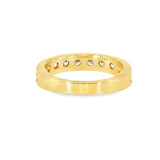 14k Yellow Gold 1.00 ctw Channel Set Diamond Band