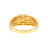 14k Yellow Gold 0.50 ctw Dome Women's Diamond Ring