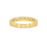 14k Yellow Gold 0.50 ctw Channel Set Diamond Band