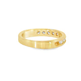 14k Yellow Gold 0.50 ctw Channel Set Diamond Band