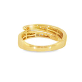 14k Yellow Gold 0.25 ctw Modern Women's Diamond Ring