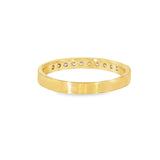 14k Yellow Gold 0.25 ctw Channel Set Diamond Band
