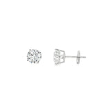 14k White Gold 2.01ctw Stud Diamond Earrings