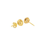 14k Two-tone 0.50 ctw Bezel Diamond Earrings