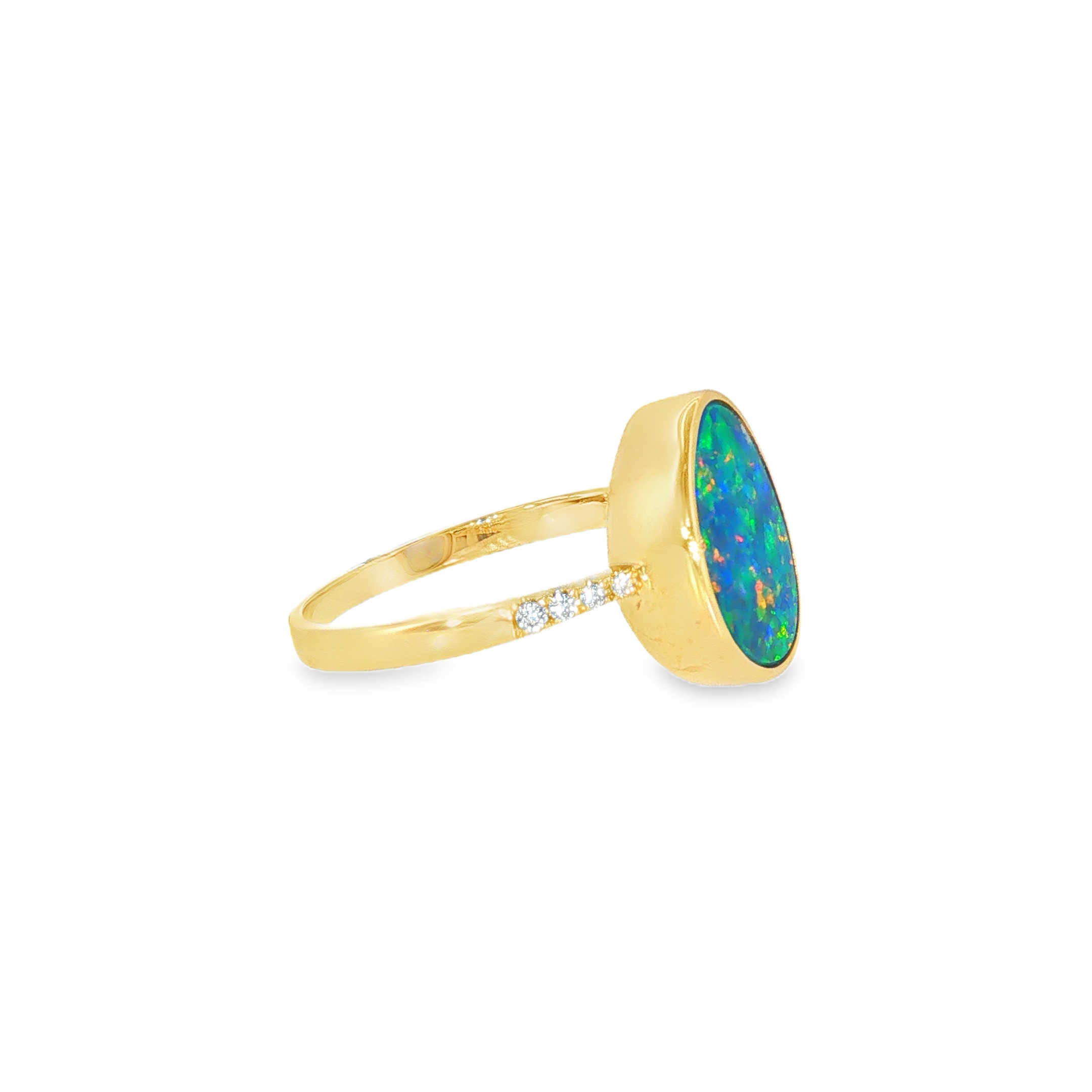 Colored Stone Rings  -  Women'