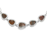 Sterling Silver Opal Bracelet