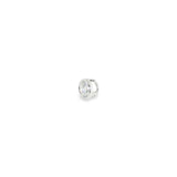 14k White Gold 0.49 ctw Solitaire Diamond Pendant