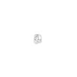14k White Gold 0.49 ctw Solitaire Diamond Pendant