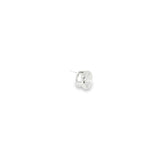 14k White Gold 0.49 ctw Solitaire Diamond Pendant