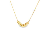 14k Yellow Gold 0.50 ctw Bezel Diamond Pendant