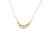 14k Yellow Gold 0.50 ctw Bezel Diamond Pendant