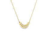14k Yellow Gold 0.50 ctw Bezel Diamond Pendant