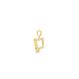 14k Yellow Gold 0.25 ctw Montana Diamond Pendant