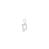 14k White Gold 0.15 ctw Montana Diamond Pendant