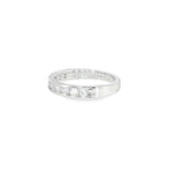 14k White Gold 0.50 ctw Channel Set Diamond Band