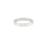 14k White Gold 0.50 ctw Channel Set Diamond Band