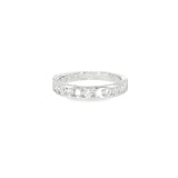 14k White Gold 0.50 ctw Channel Set Diamond Band