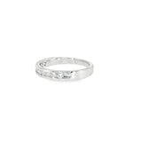 14k White Gold 0.33 ctw Channel Set Diamond Band