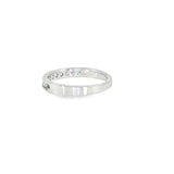 14k White Gold 0.33 ctw Channel Set Diamond Band