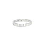 14k White Gold 0.20 ctw Channel Set Diamond Band