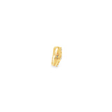14k Yellow Gold 0.30ctw Montana Sapphire Geometric Pendant