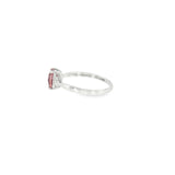 14k White Gold 1.09 ctw Lab Alexandrite Solitaire Women's Ring