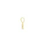 14k Yellow Gold 0.60ctw Opal Bezel Pendant
